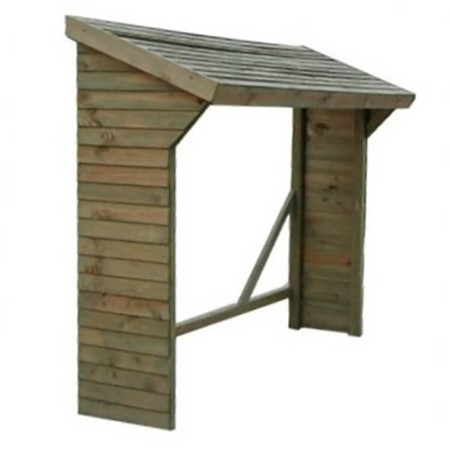 Legnaia in legno pino da esterno