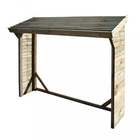 Legnaia in legno pino da esterno
