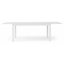 Tavolo in legno bianco frassinato dim.246/160x90 cm