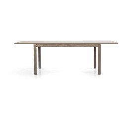Tavolo in legno rovere grigio allungabile 160x90 cm