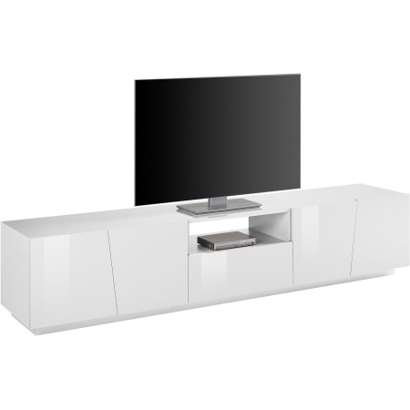 Splendido Mobile Porta TV Bianco Lucido per la Tua Casa