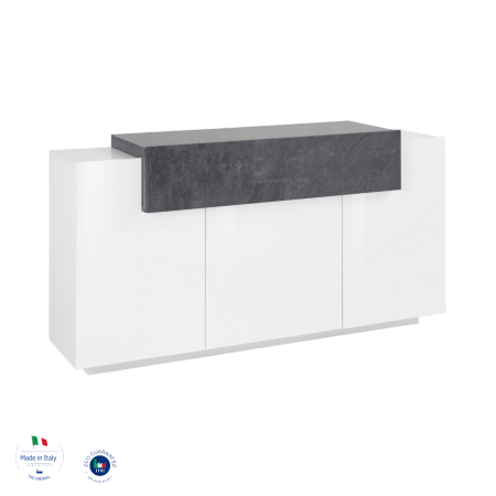 Credenza Moderna 3 Ante Spazio e Stile per il Tuo Soggiorno