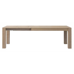 Tavolo Allungabile in Rovere seppia Moderno 180-280x90 cm