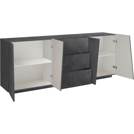 Design elegante e moderno, ideale per organizzare gli spazi in cucina, soggiorno e altri ambienti.