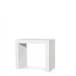 Tavolo Consolle in Legno Moderno Allungabile 295-45x90 cm
