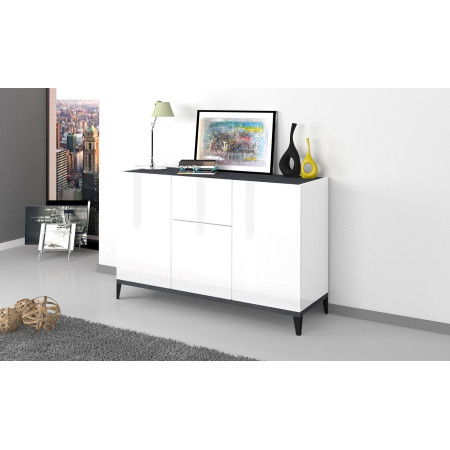 Design moderno e funzionalità: Credenza SUNRISE 3 ante + 1 cassetto