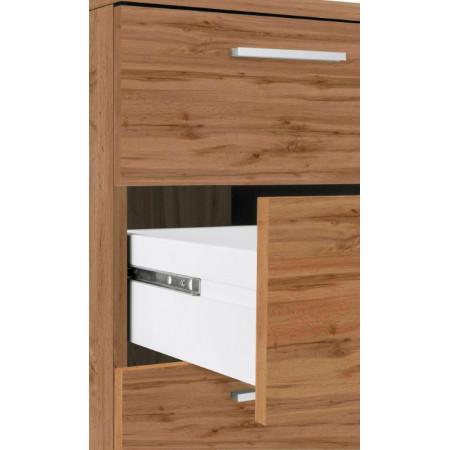 Scrivania Elegante con Sopralzo Wotan per Ufficio Moderno