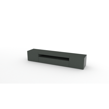 Elegante Porta TV Antracite Lucido