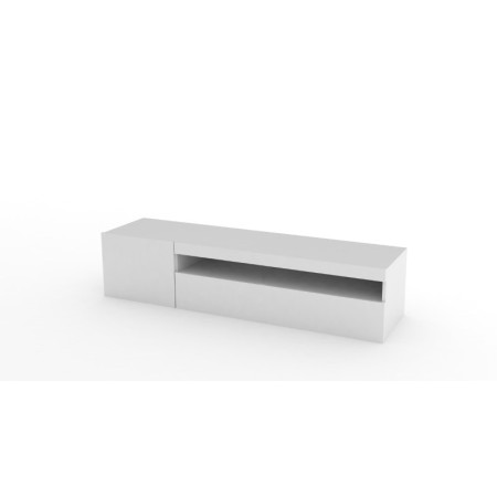 Porta TV Bianco Lucido per Casa Moderna