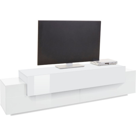 Elegante Porta TV Bianco Laccato
