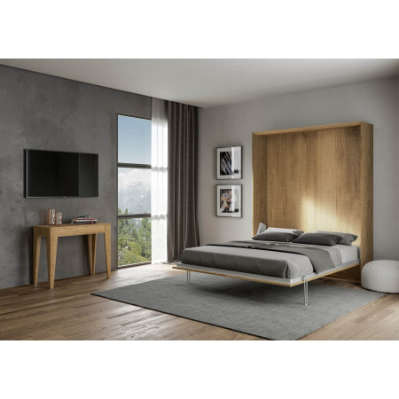 Letto matrimoniale a scomparsa 160 verticale Kentaro