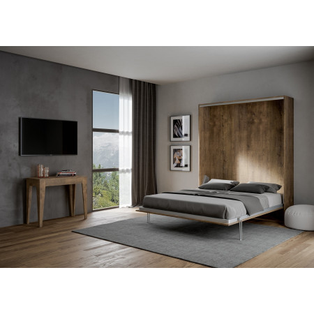 Letto matrimoniale a scomparsa 160 verticale Kentaro