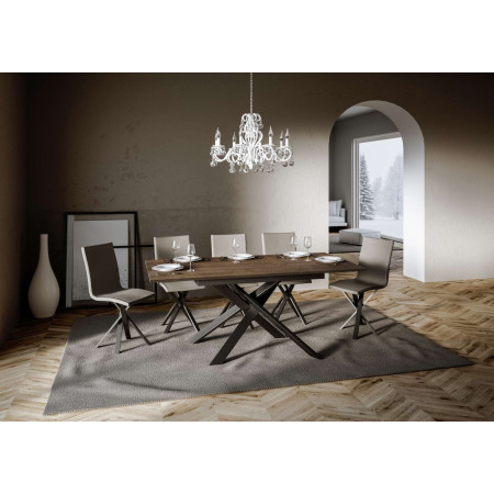 Tavolo allungabile 90x120/180 cm piano nobilitato