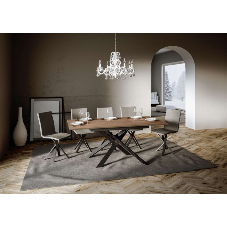 Tavolo allungabile 90x120/180 cm piano nobilitato
