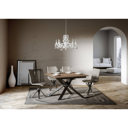 Tavolo allungabile 90x120/180 cm piano nobilitato