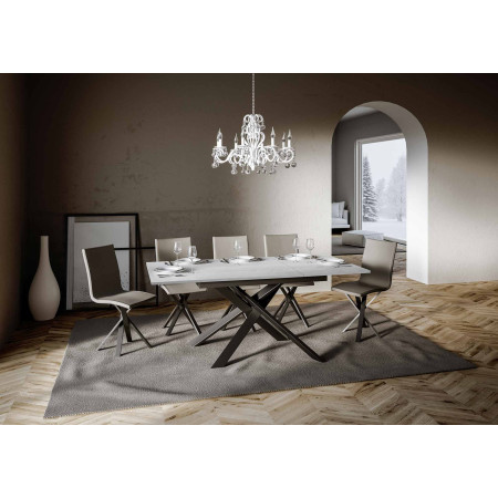 Tavolo allungabile 90x120/180 cm piano nobilitato