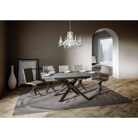 Tavolo allungabile 90x120/180 cm piano nobilitato