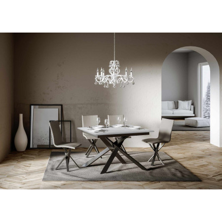 Tavolo allungabile 90x120/180 cm piano nobilitato