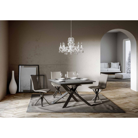 Tavolo allungabile 90x120/180 cm piano nobilitato
