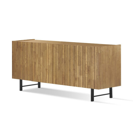 credenza moderna 4 ante cannes in legno massello madia elegante