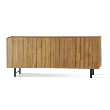 credenza moderna 4 ante cannes in legno massello madia elegante