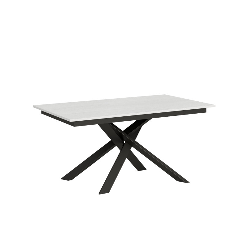 Tavolo moderno allungabile piano nobilitato 90×160/220