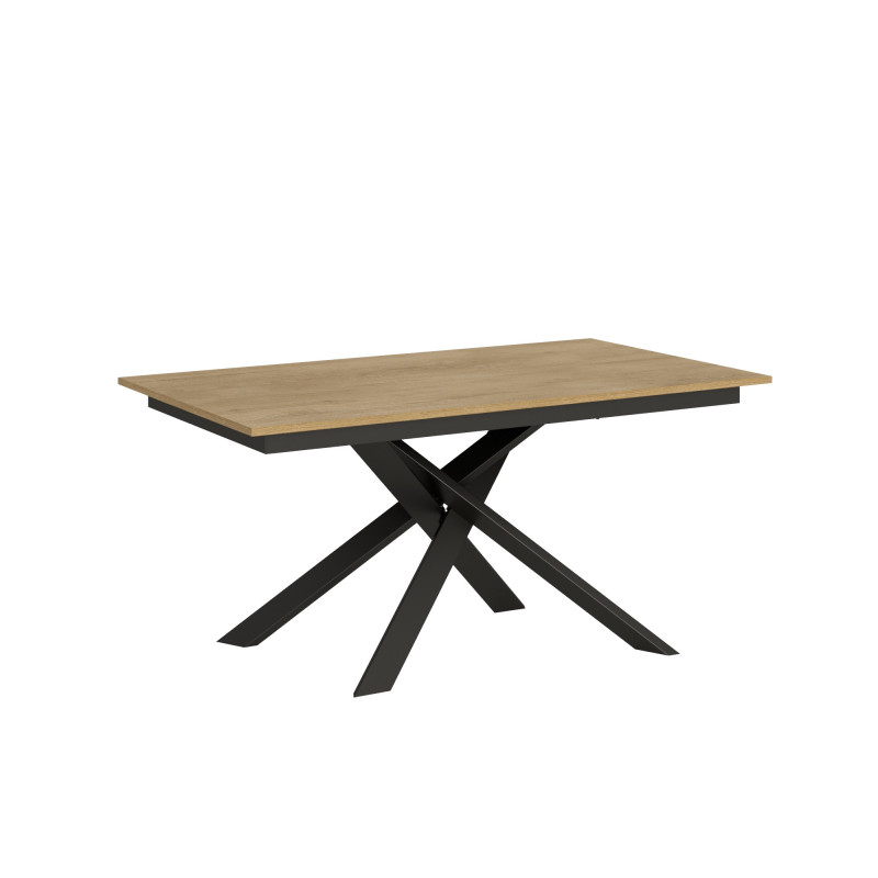 Tavolo moderno allungabile piano nobilitato 90×160/220 Tavolo moderno allungabile piano nobilitato 90×160/220