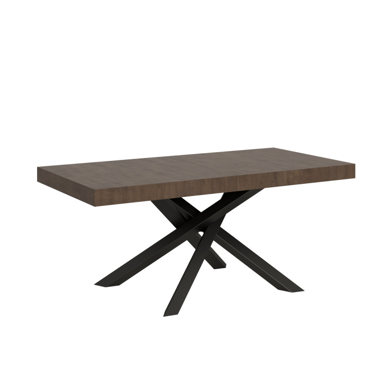 Tavolo volantis allungabile 180 x 90 a 284 cm con gambe incrociate Tavolo volantis allungabile 180 x 90 a 284 cm con gambe incrociate