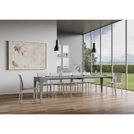 Consolle moderno da pranzo allungabile 90x42-302 cm Adamo