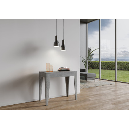 Consolle moderno da pranzo allungabile 90x42-302 cm Adamo