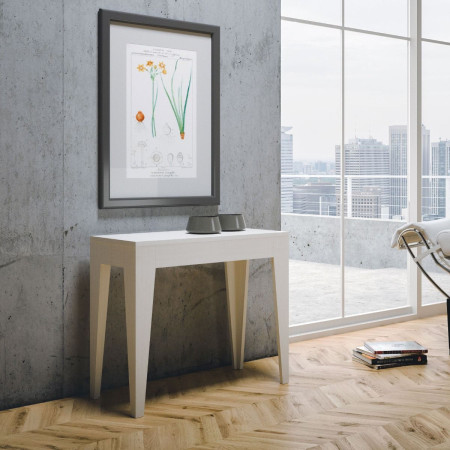Consolle moderno da pranzo allungabile 90x42-302 cm Adamo