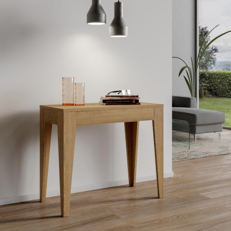 Consolle moderno da pranzo allungabile 90x42-302 cm Adamo