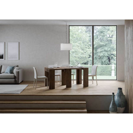 Consolle moderno da pranzo allungabile 78x47-299 cm Beltramo