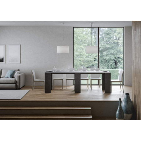 Consolle moderno da pranzo allungabile 78x47-299 cm Beltramo