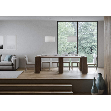 Consolle moderno da pranzo allungabile 78x47-299 cm Beltramo
