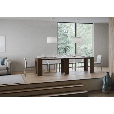 Consolle moderno da pranzo allungabile 78x47-299 cm Beltramo