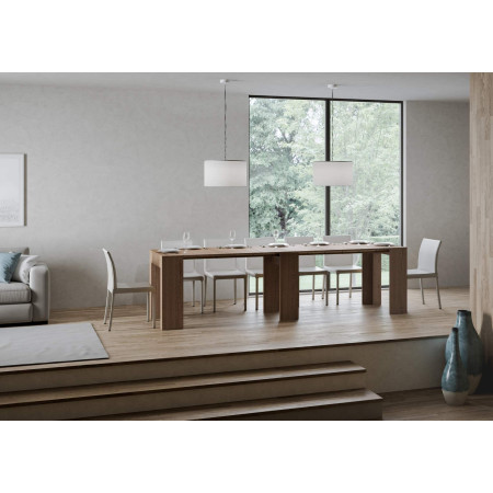 Consolle moderno da pranzo allungabile 78x47-299 cm Beltramo