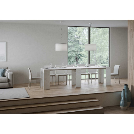 Consolle moderno da pranzo allungabile 78x47-299 cm Beltramo