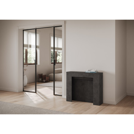 Consolle moderna allungabile 90x25x77 cm kiba disponibile 4 colori