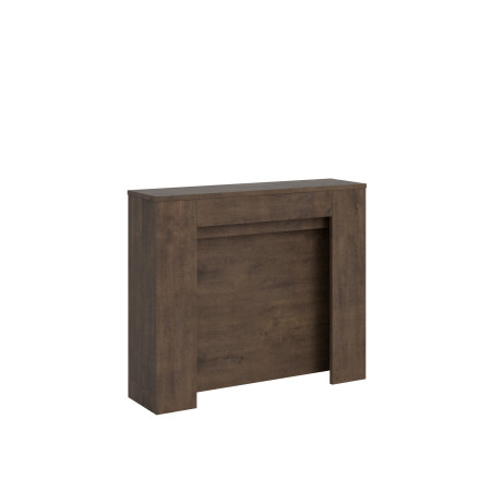 Consolle moderna allungabile 90x25-211 cm Elmo  noce