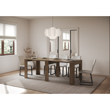 Consolle moderna allungabile 90x25x77 cm kiba disponibile 4 colori