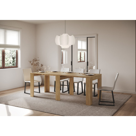 Consolle moderna allungabile 90x25x77 cm kiba disponibile 4 colori