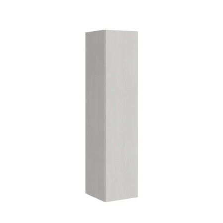 Parete attrezzata 120x174x39,5 cm, bianco frassino e quercia naturale
