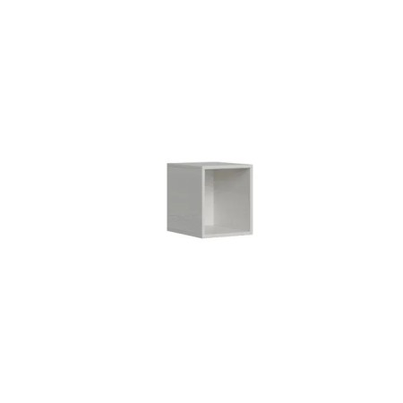 Parete attrezzata 274x200x39,5 cm, bianco frassino e quercia naturale