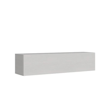 Parete attrezzata 348x254x39,2 cm, bianco frassino e noce