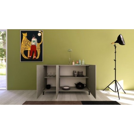 Madia 3 ante Solaria colore cashmere