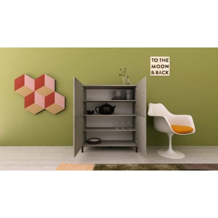 Madia 4 ante Solaria colore cashmere