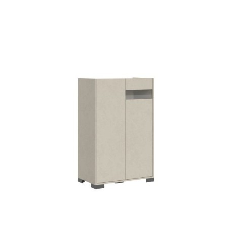 Credenza alta 2 ante Riflesso colore cashmere