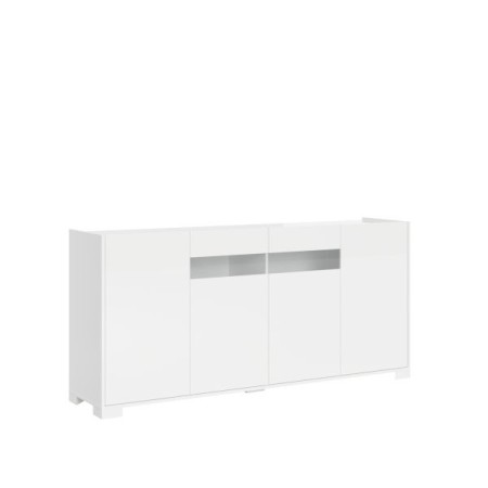 Madia 4 ante Riflesso colore bianco lucido