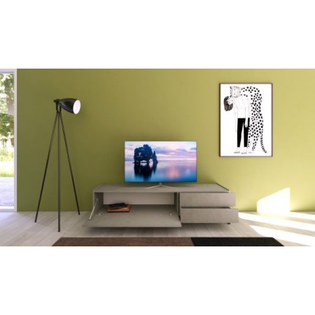 Porta TV Solaria colore cashmere